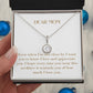 Eternal Love Necklace - Dear Mom Even When I'm Not Close I Want You to Know I Love You