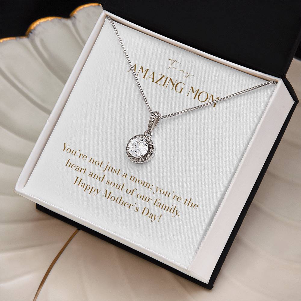 Eternal Love Necklace - You're Not Just a Mom You're the Heart of Our Family