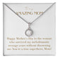 Eternal Love Necklace - Happy Mother's Day to the Woman Who Survived My Teenage Years