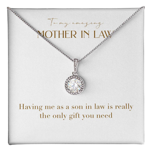 Eternal Love Necklace - Having Me As a Son In Law is Really The Only Gift You Need