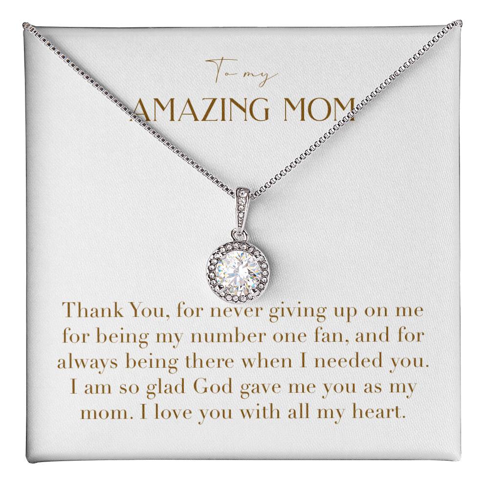 Eternal Love Necklace - Thank You for Never Giving Up On Me