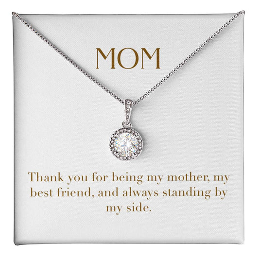 Eternal Love Necklace - Thank You for Being My Mother