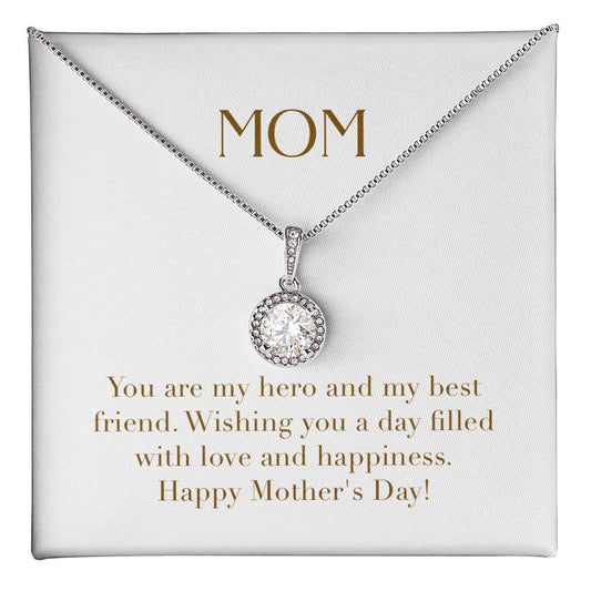 Eternal Love Necklace - You are My Hero and My Best Friend