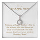 Eternal Love Necklace - To The Woman Who Has Shown Me Unconditional Love