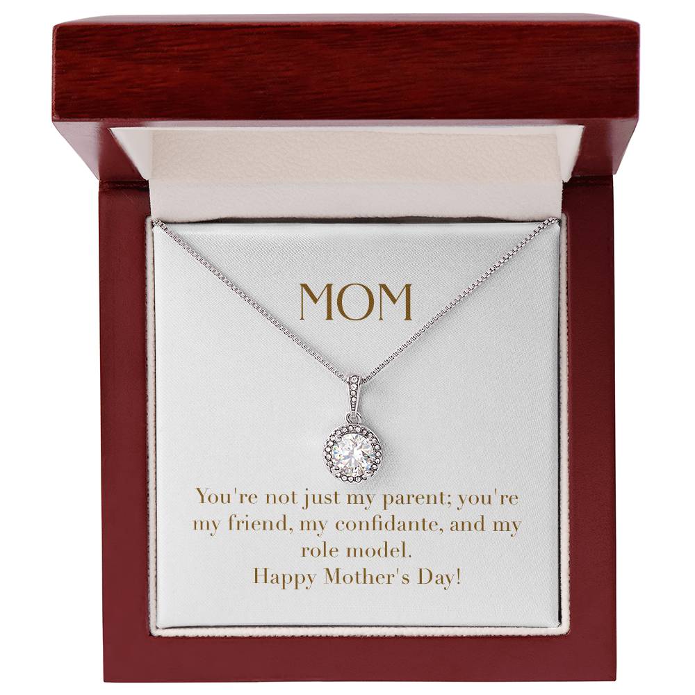 Eternal Love Necklace - You're Not Just My Parent You're My Friend