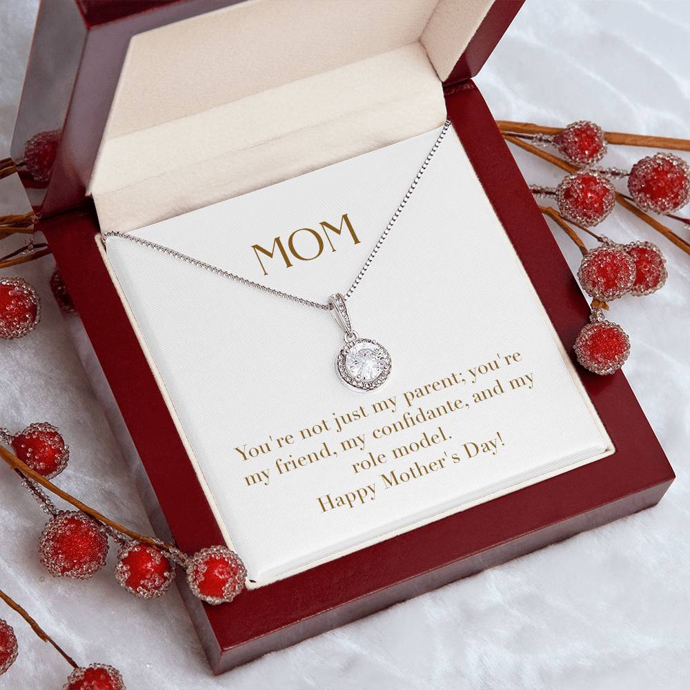 Eternal Love Necklace - You're Not Just My Parent You're My Friend