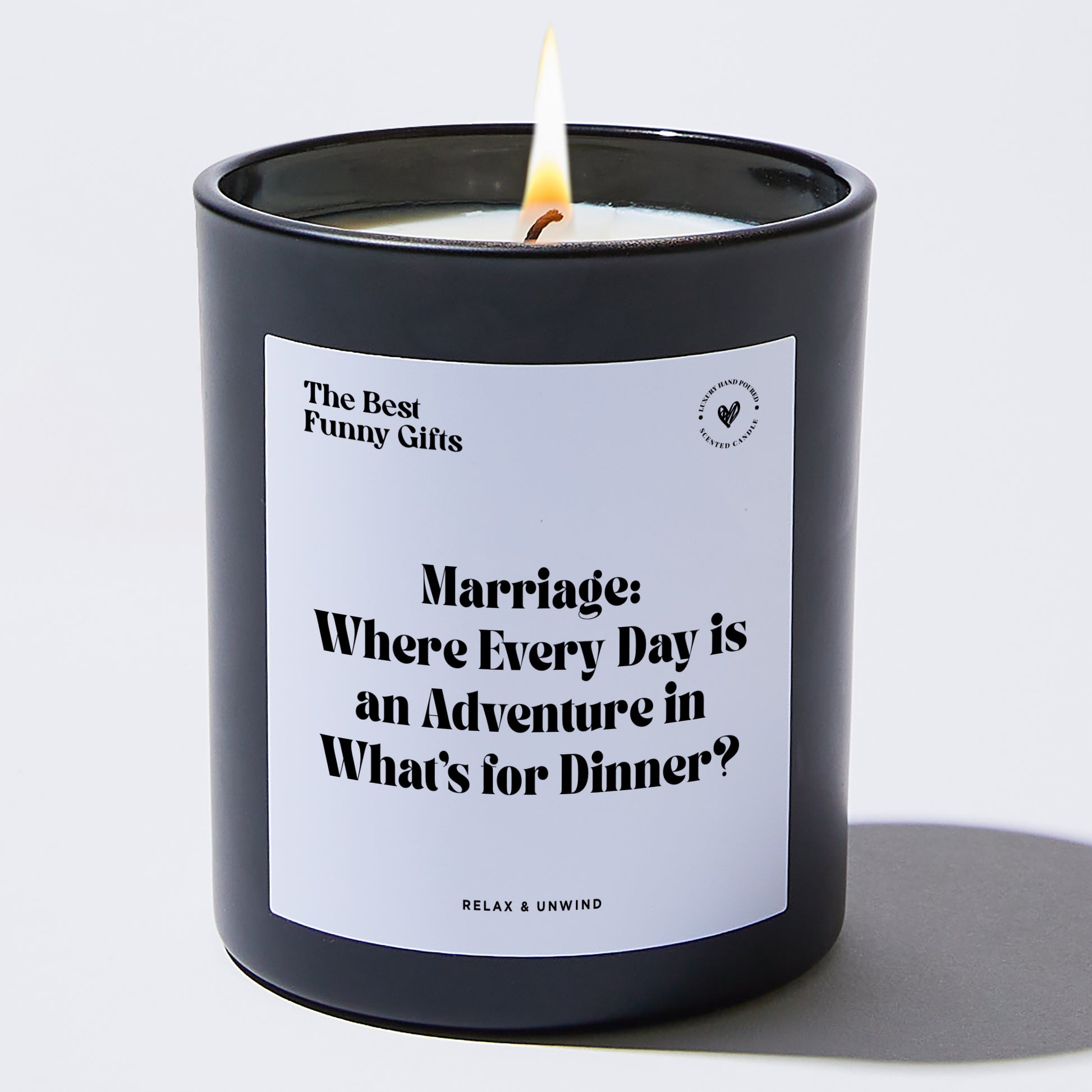 Anniversary Marriage: Where Every Day is an Adventure in What's for Dinner? - The Best Funny Gifts