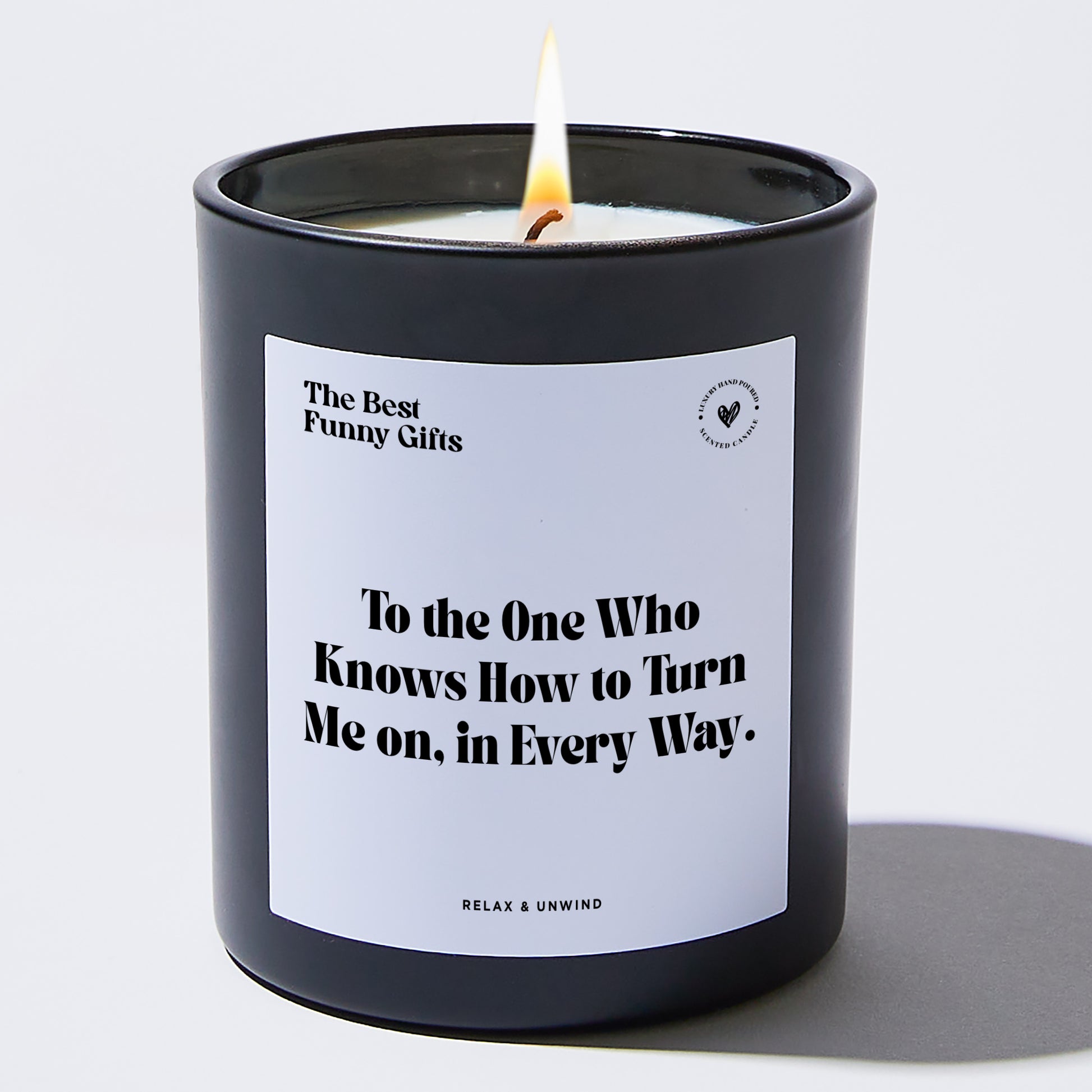 Anniversary To the One Who Knows How to Turn Me on, in Every Way. - The Best Funny Gifts