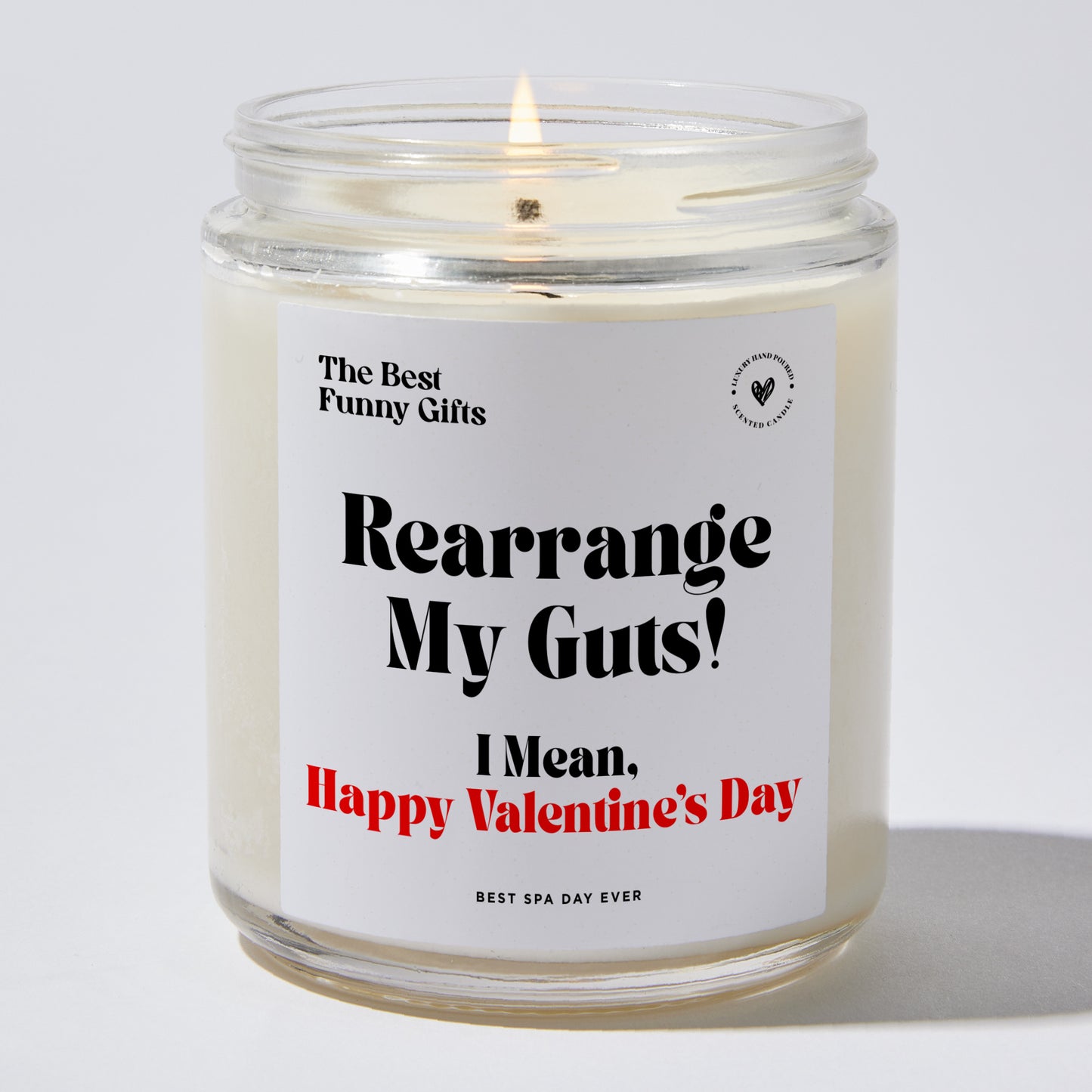 Anniversary Present - Rearrange My Guts! I Mean, Happy Valentine's Day - Candle