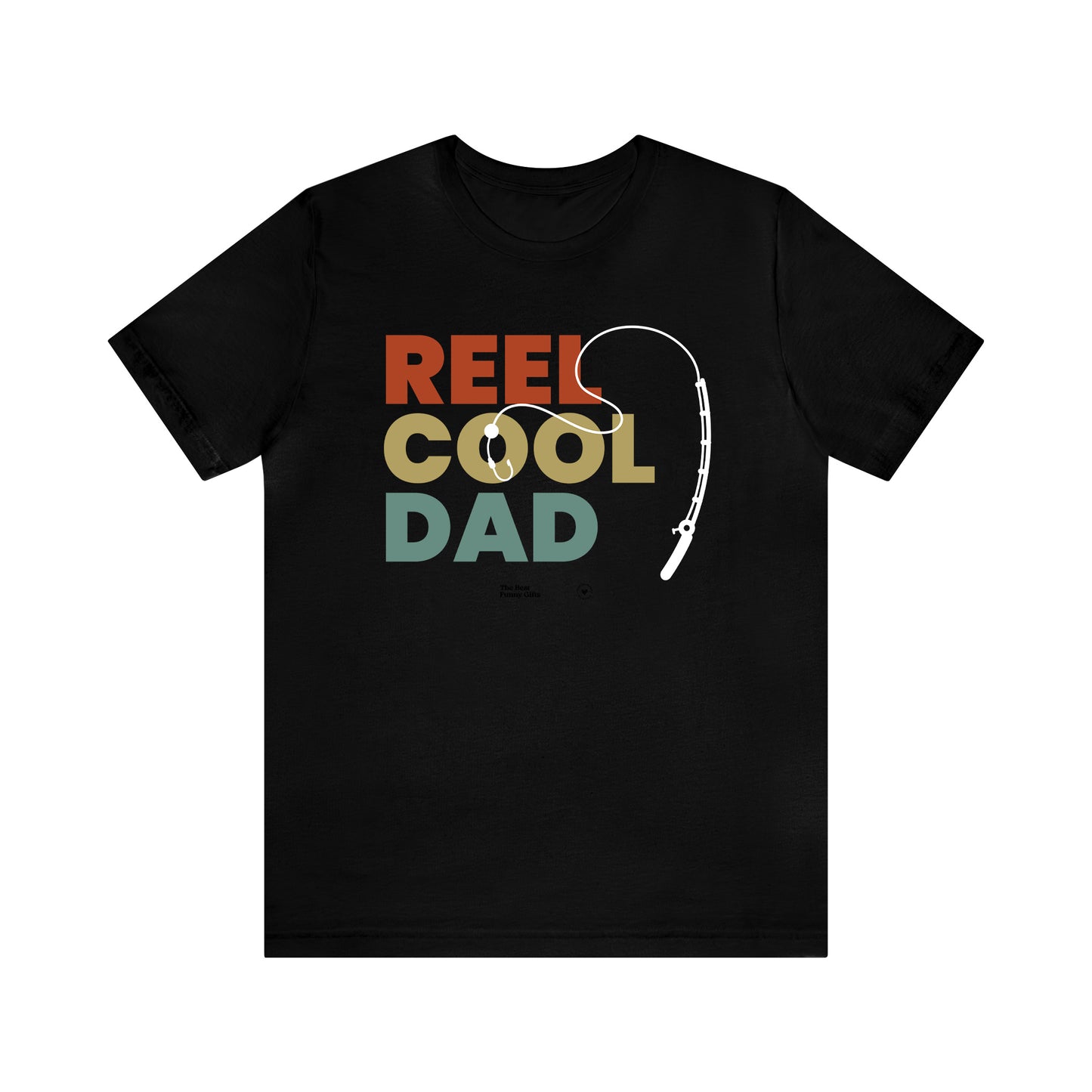 Mens T Shirts - Reel Cool Dad - Funny Men T Shirts