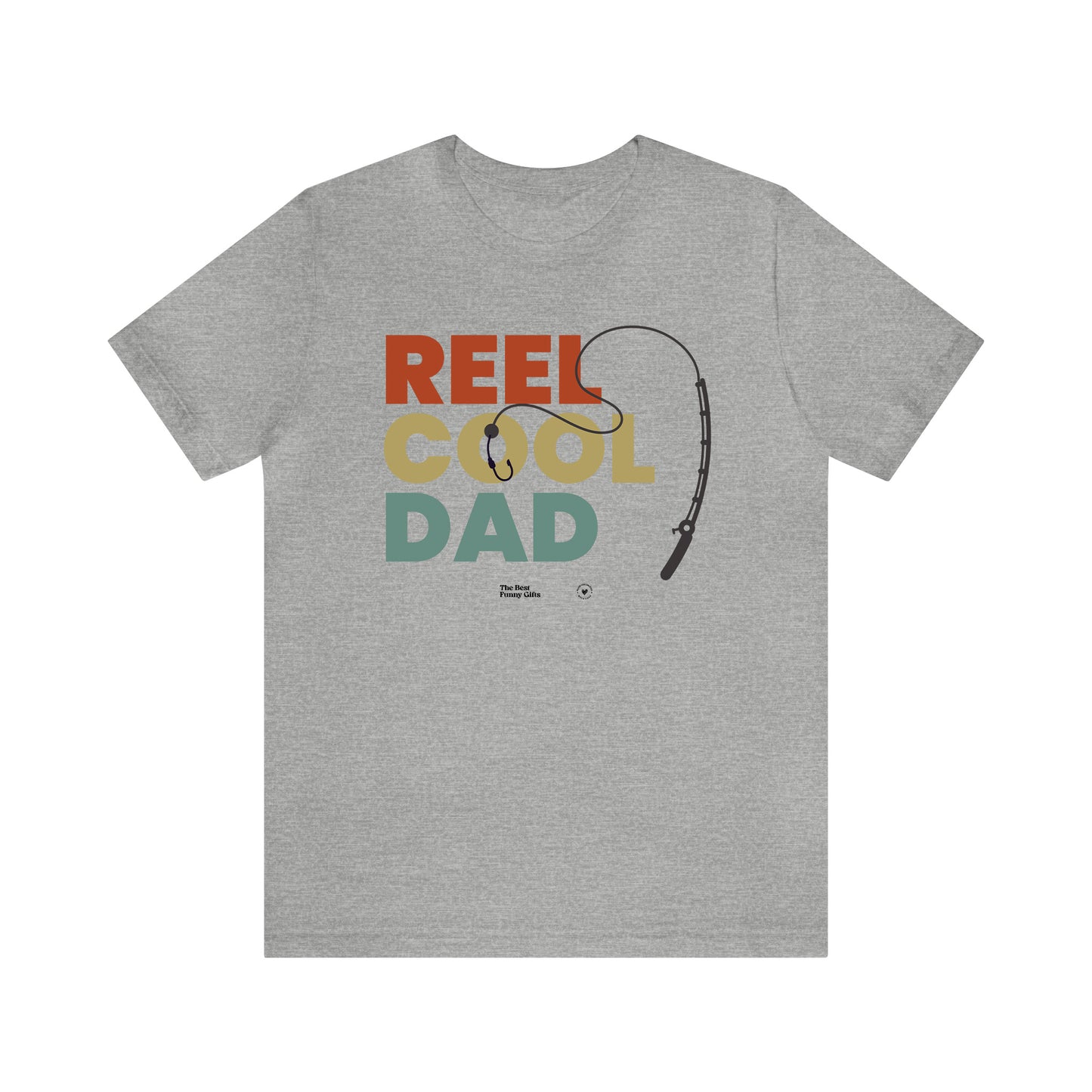 Mens T Shirts - Reel Cool Dad - Funny Men T Shirts