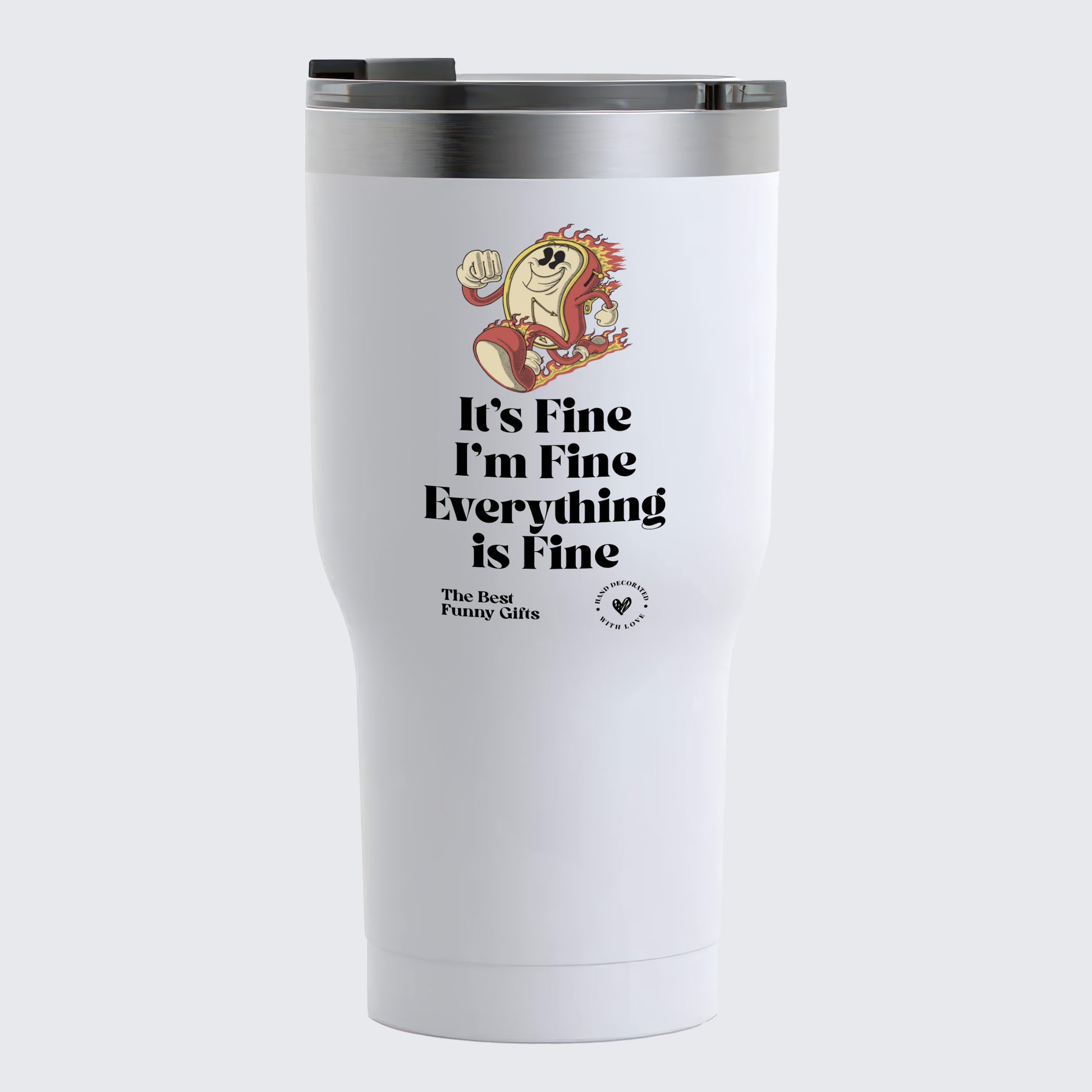 Coffee Tumbler I Make the Decisions Around Here Just Let Me Ask My Wife - The Best Funny Gifts