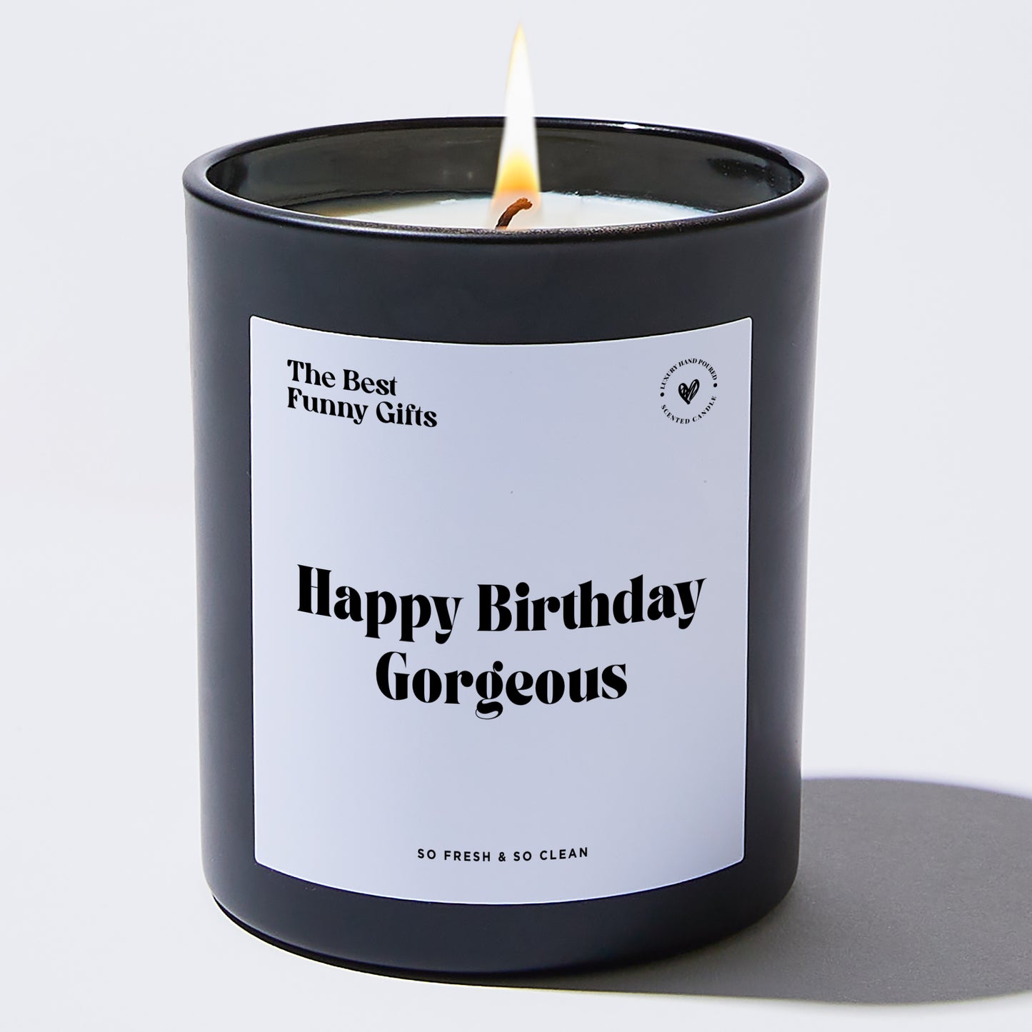 Birthday Gift - Happy Birthday Gorgeous - Candle