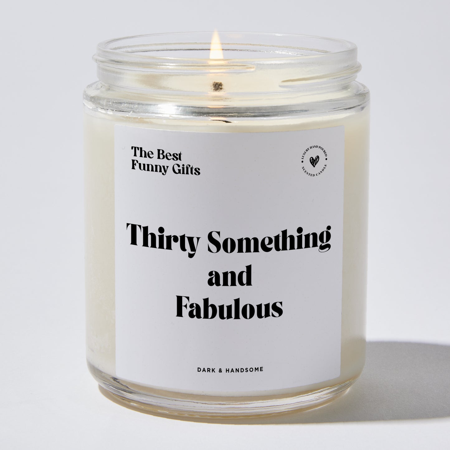 Birthday Gift - Thirty Something And Fabulous - Candle